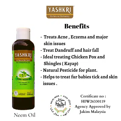 Yashkri - Virgin Neem Oil (200ml) - Image 5