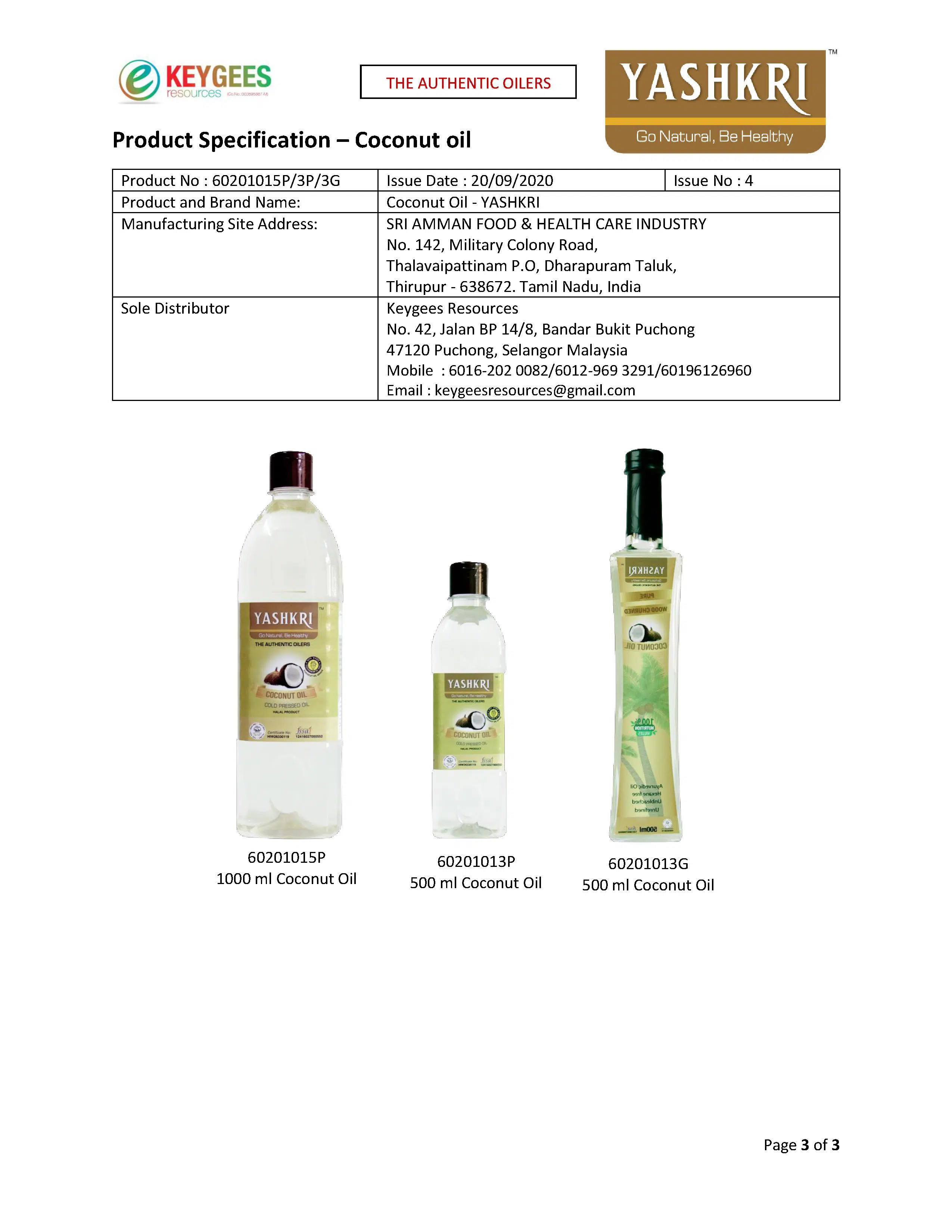 Yashkri - Virgin Coconut Oil - Image 6