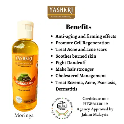 Yashkri – Pure Moringa Oil (100ml) - Image 2