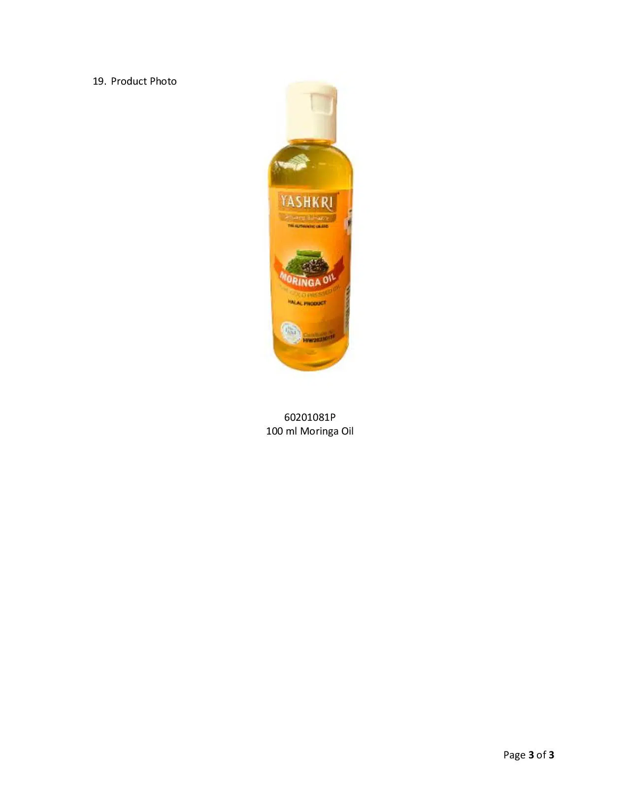 Yashkri – Pure Moringa Oil (100ml) - Image 5